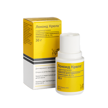 Купить Локоид Крело 0,1 % 30 г эмульсия для наружного применения