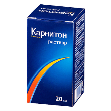 Купить Карнитон 40% 20 мл раствор для приема внутрь