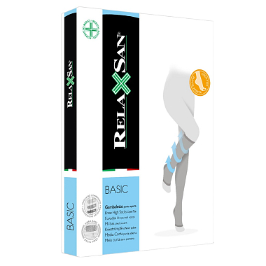 Купить Relaxsan Gambaletto гольфы  280 den 2 класс компрессии open toe с открытым носком размер 3