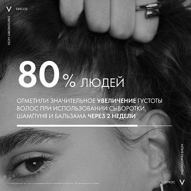 Купить Vichy Dercos Densi-Solutions 400 мл шампунь для увеличения густоты и объема волос уплотняющий