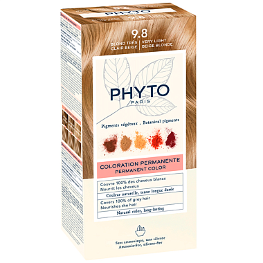 Купить Phyto Color краска для волос очень светлый бежевый блонд оттенок 9.8