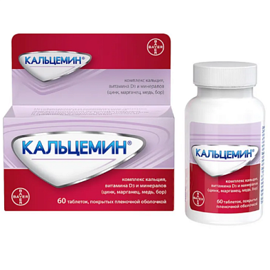 Купить Кальцемин 60 шт таблетки покрытые оболочкой