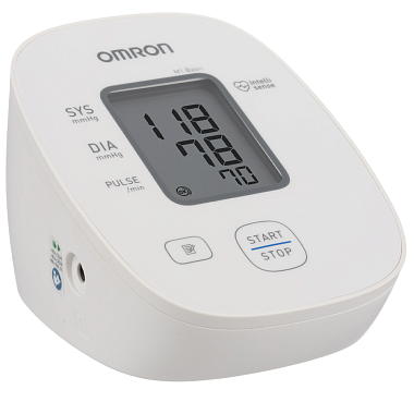 Купить Omron M1 Basic (RU) тонометр автоматический без адаптера со средней манжетой 22-32 см