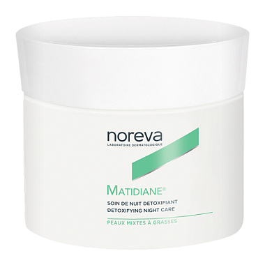 Купить Noreva Matidiane 50 мл детокс-крем для лица ночной