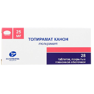 Купить Топирамат таб ппо 25мг №28