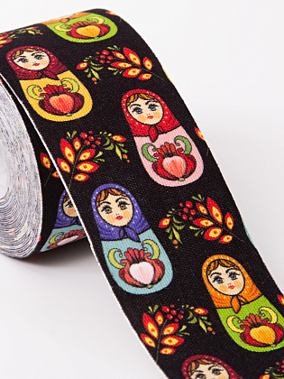 Купить Кинезио тейп Kinexib Classic 5 см х 5 м бинт адгезивный матрешки