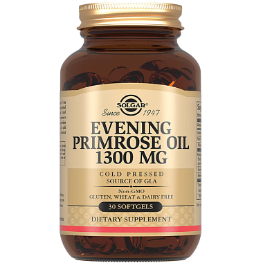 Купить Solgar Масло примулы вечерней 1300 мг 30 шт капсулы