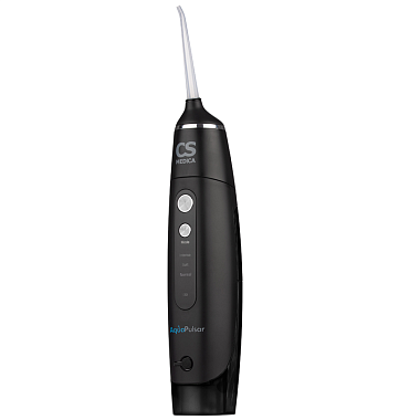 Купить CS Medica Aquapulsar ирригатор полости рта портативный черный Артикул CS-3 PRO+