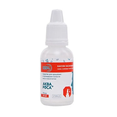 Купить Аквароса+ 18 мл 2% капли назальные