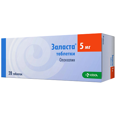 Купить Заласта 5 мг 28 шт таблетки