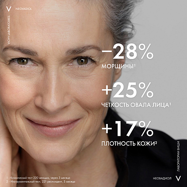 Купить Vichy Neovadiol 50 мл крем восстанавливающий и ремоделирующий контуры лица дневной в период менопаузы