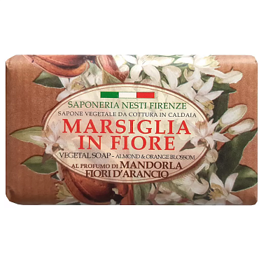 Купить Nesti Dante 125 г мыло натуральное миндаль и цветы апельсина