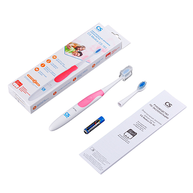 Купить CS Medica CS-161 щетка зубная электрическая звуковая розовая