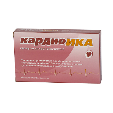 Купить Кардиоика гранулы гомеопат 10г