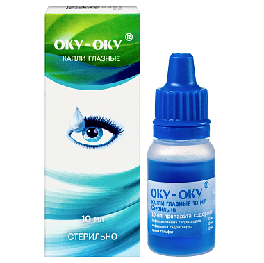 Купить Оку-Оку 10 мл капли глазные