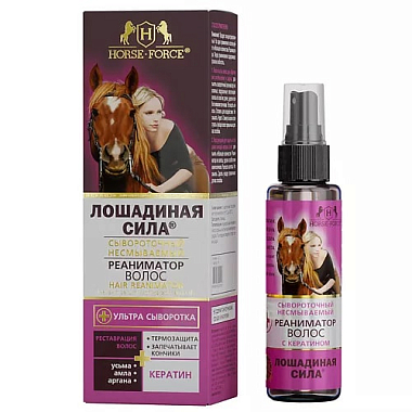 Купить Лошадиная сила Реаниматор 100 мл спрей укрепляющий от выпадения и для роста волос