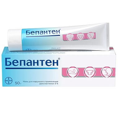 Купить Бепантен 5 % 50 г мазь для наружного применения