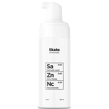 Купить Likato professional 150 мл пенка с ниацинамидом цинком и салициловой кислотой