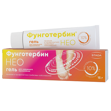 Купить Фунготербин Нео 15 г гель для наружного применения