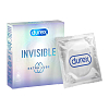 Купить Durex Invisible Extra Lube презервативы из натурального латекса ультратонкие, 3 шт