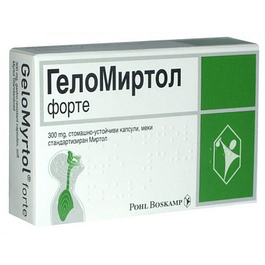 Купить ГелоМиртол Форте 300 мг 20 шт капсулы