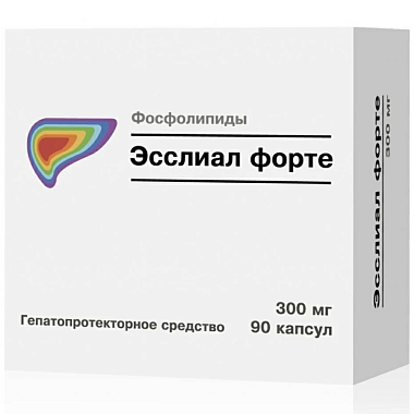 Купить Эсслиал Форте 300 мг 90 шт капсулы