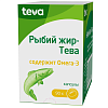 Купить Рыбий жир-Тева 500 мг 90 шт капсулы