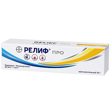 Купить Релиф Про 10 г  крем ректальный