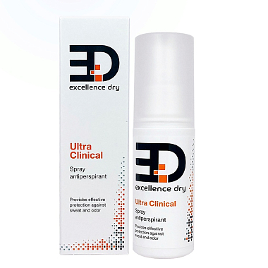 Купить Excellence Dry Ultra Clinical 50 мл спрей антиперспирант