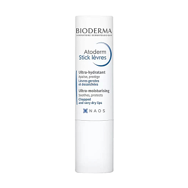 Купить Bioderma Atoderm стик для губ 4г увлажняющий