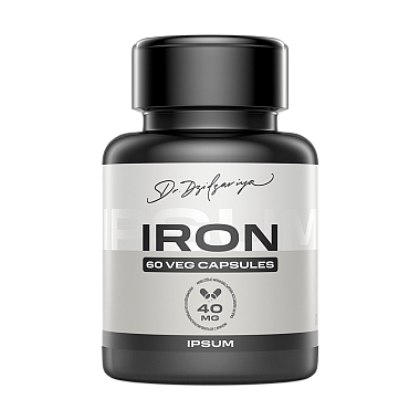 Купить Ipsum Iron bisglycinate Железа бисциглинат 60 шт капсулы