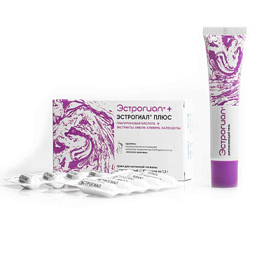 Купить Эстрогиал плюс 10 шт крем для интимной гигиены дозированный