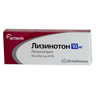 Купить Лизинотон таб 10мг №28