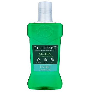Купить PresiDent Profi Classic 250 мл ополаскиватель для полости рта