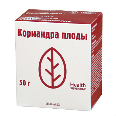 Купить Кориандр плоды 50 г пачка