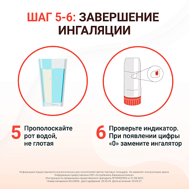 Купить Симбикорт Турбухалер 80 мкг + 4,5 мкг 60 доз порошок для ингаляций дозированный