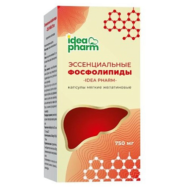 Купить Idea pharm Эссенциальные фосфолипиды 60 шт мягкие желатиновые капсулы