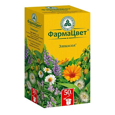 Купить Сбор Элекасол пач 50г