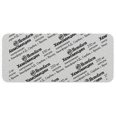 Купить Хемомицин 250 мг 6 шт капсулы