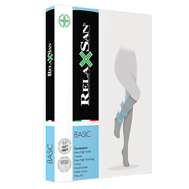 Купить Relaxsan Gambaletto гольфы 140 den прозрачные 1 класс компрессии размер 2 чёрные