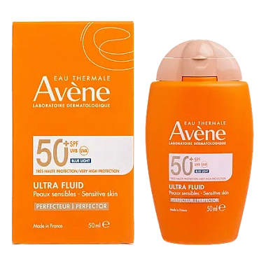 Купить Avene ультра флюид перфектор SPF 50+ 50 мл для чувствительной кожи 