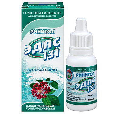 Купить Эдас-131 Ринитол 15 мл капли риниты