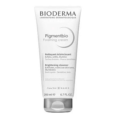 Купить Bioderma Pigmentbio 200 мл крем осветляющий и очищающий