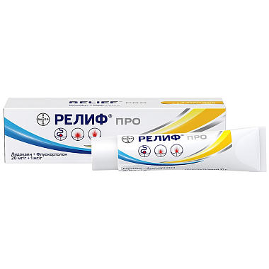 Купить Релиф Про 10 г  крем ректальный