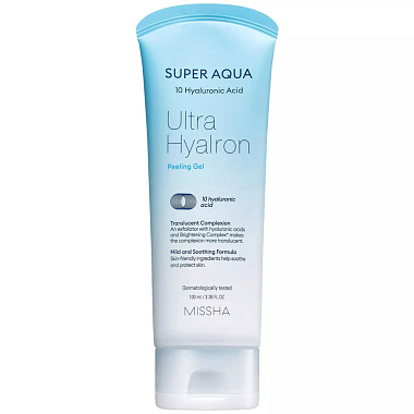 Купить Missha Super Aqua Ultra Hyaluron 100 мл гель-скатка