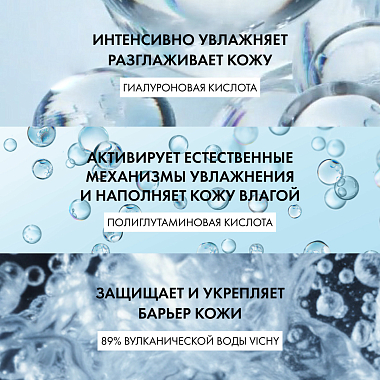 Купить Vichy Mineral 89 75 мл гель-сыворотка увлажняющая для лица