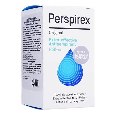 Купить Perspirex Original 20 мл дезодорант-антиперспирант оригинальный