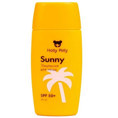 Купить Holly Polly Sunny 50 мл эмульсия солнцезащитная для лица SPF-50+ 