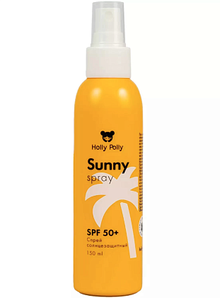 Купить Holly polly 150 мл спрей солнцезащитный для лица и тела SPF-50+