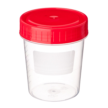 Купить Контейнер 125 мл для сбора биоматериалов стерильный